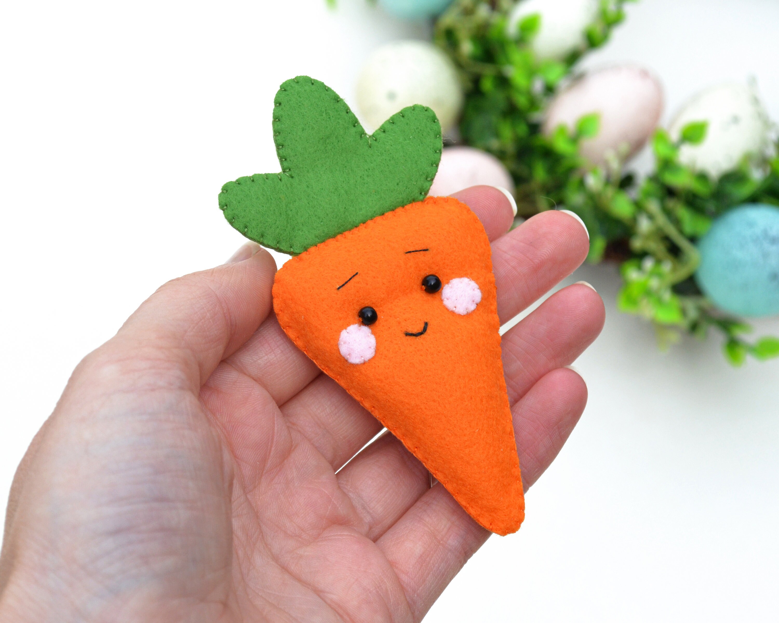 フェルトで作る野菜の型紙：おままごと縫い（PDF型紙） - Etsy 日本