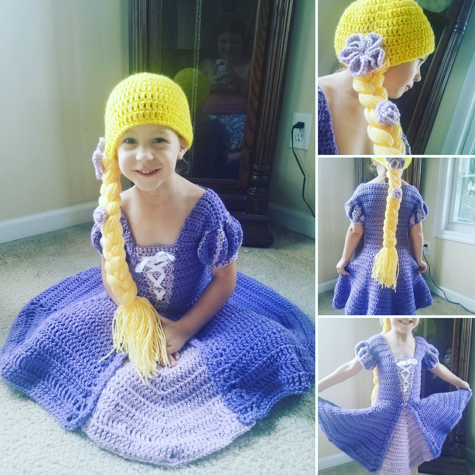 Tangled Rapunzel Dress Pattern