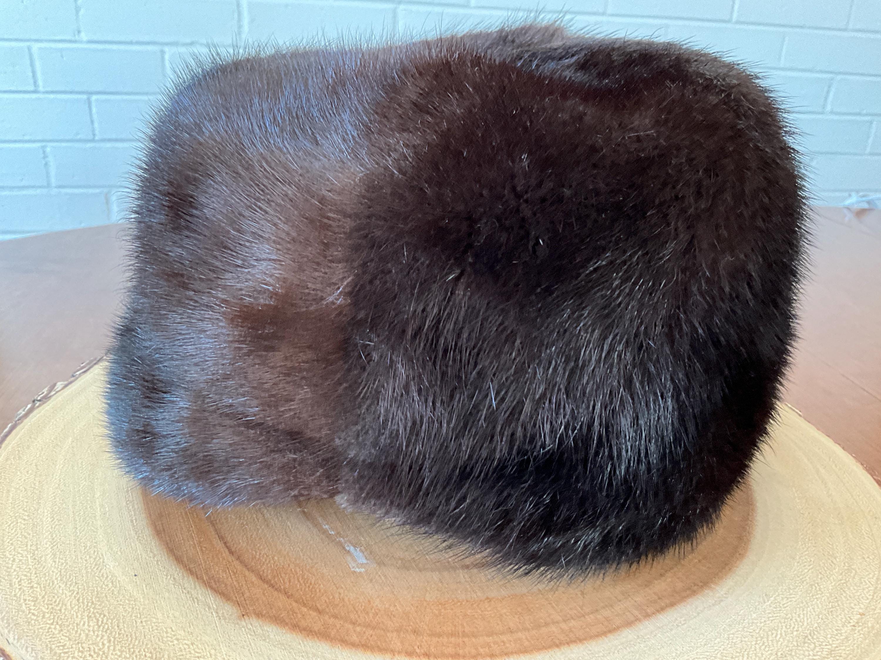 Vintage Monsieur Jacques Original Mink Fur Hat - Etsy display picture 1