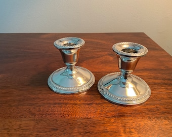 Bougeoirs vintage Roger Sterling Siler