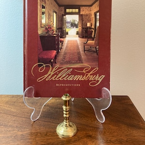 Colonial Williamsburg Brass Taperstick candle stick