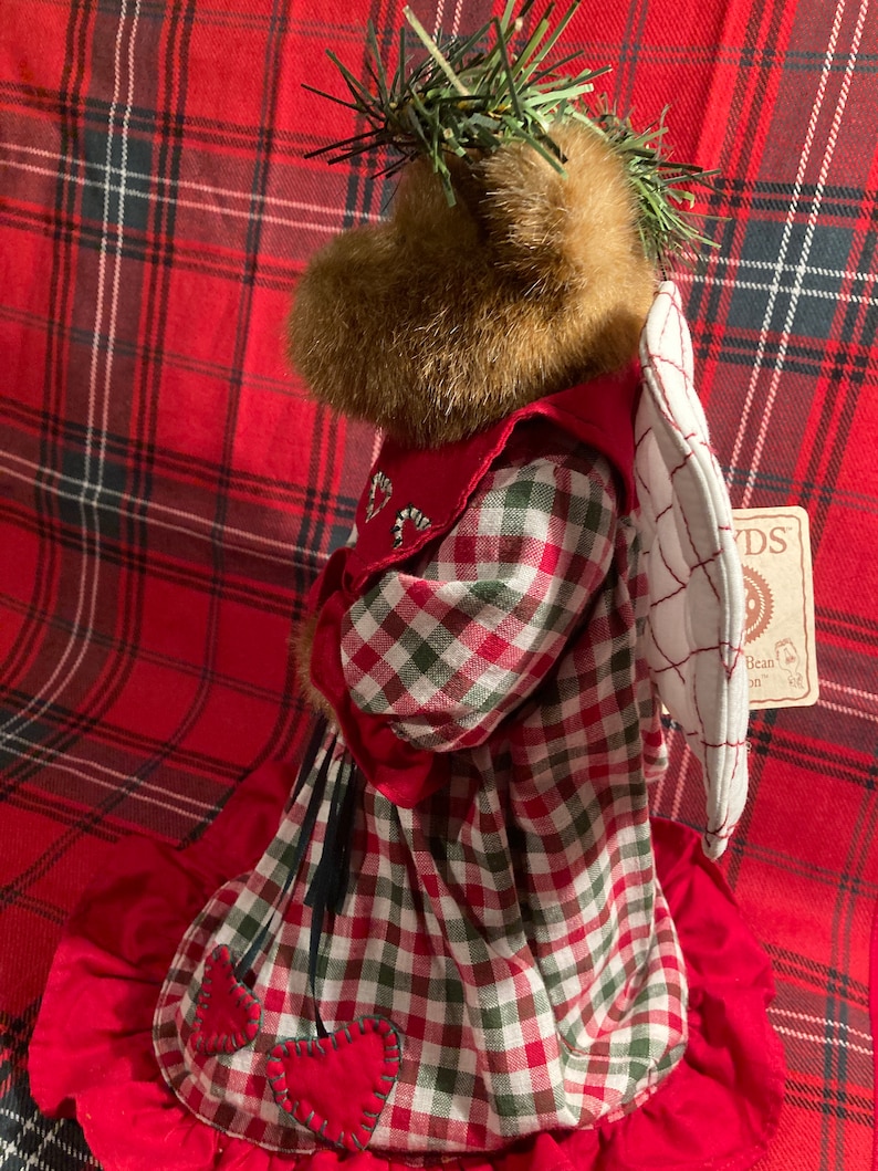 Boyds Bear Christmas Tree Topper Angle Etsy