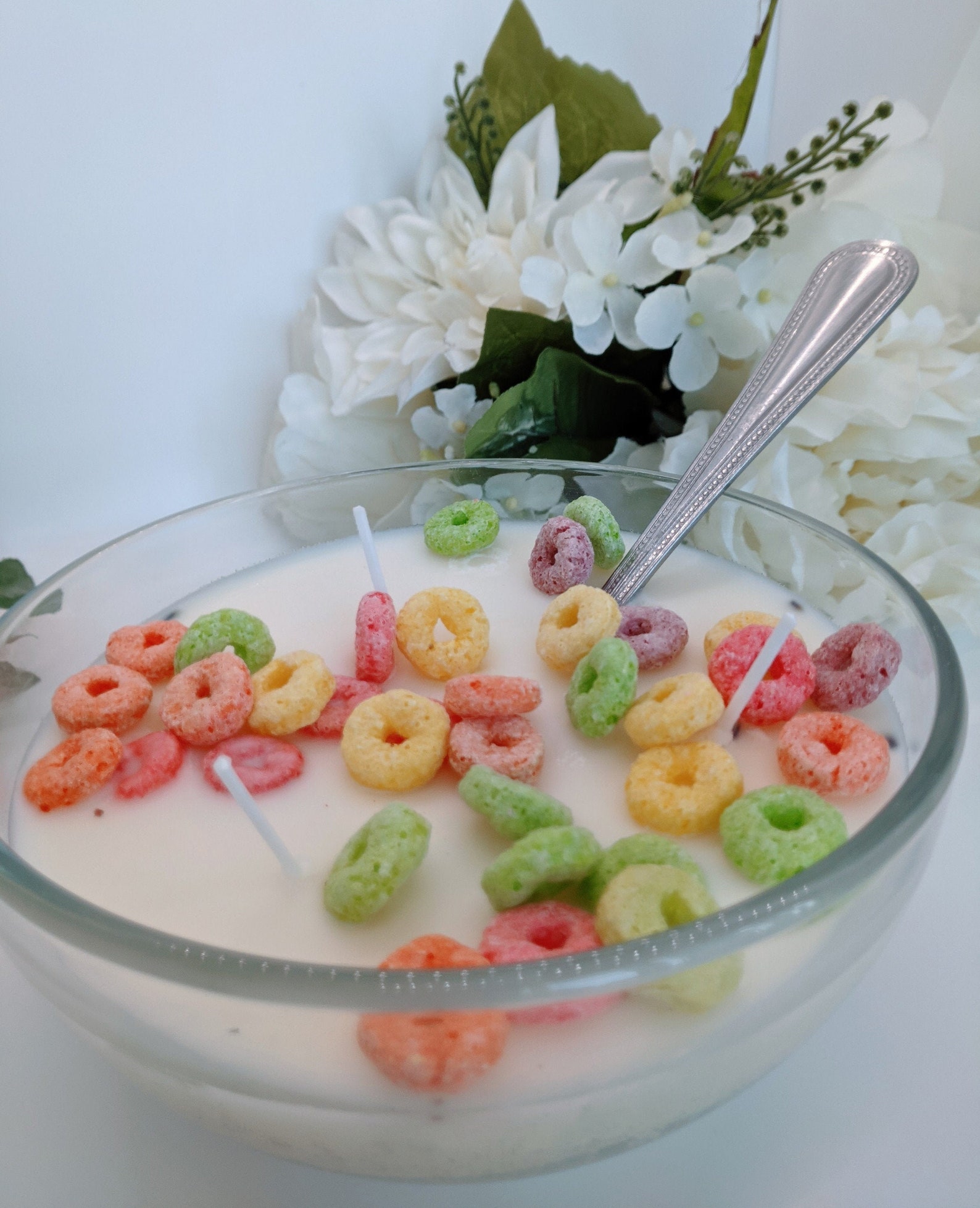 Fruit Loops Cereal Bowl Candle Cereal candle Bowl candle Etsy