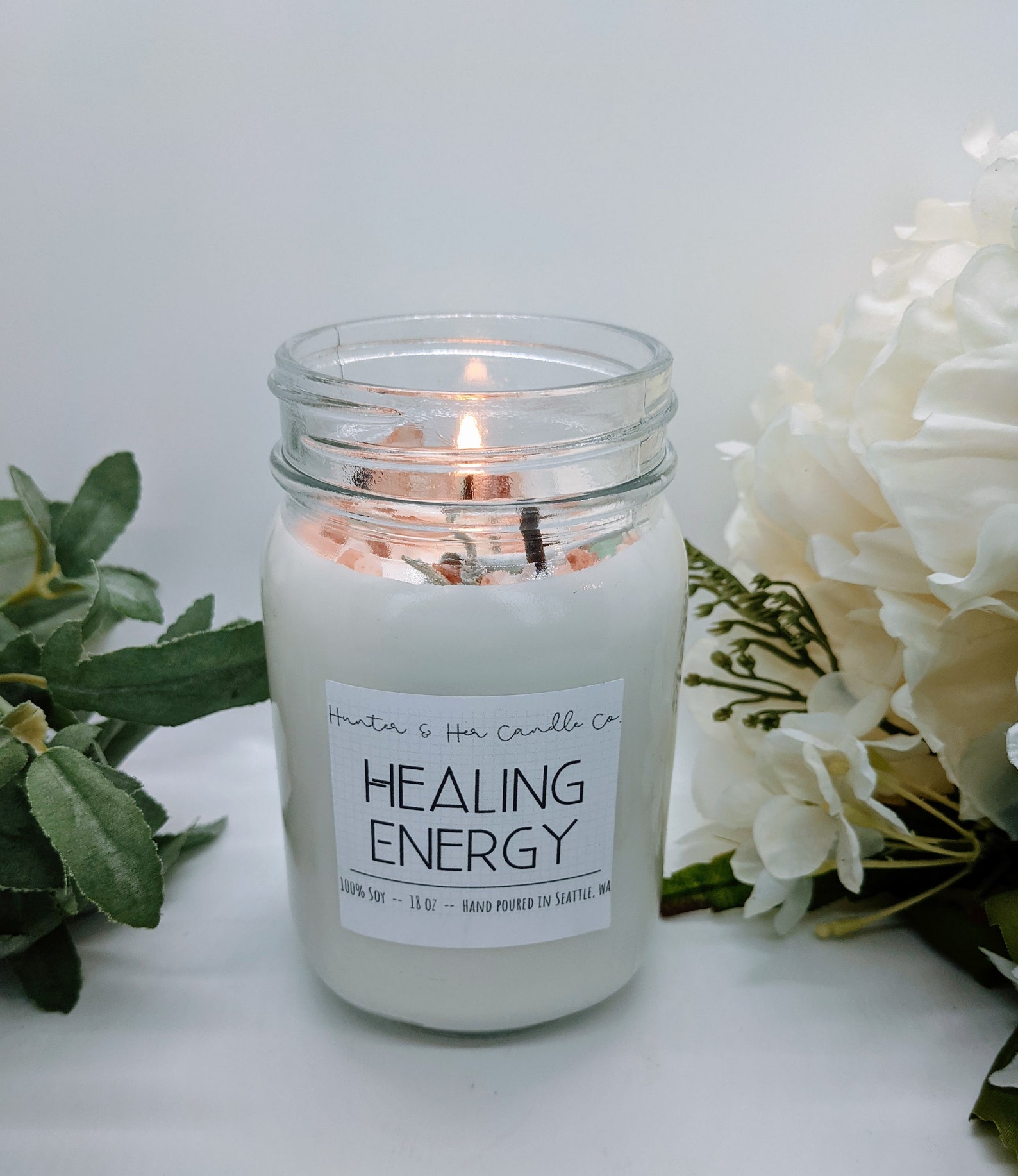 Healing Energy Candle Healing candle Positive energy Etsy
