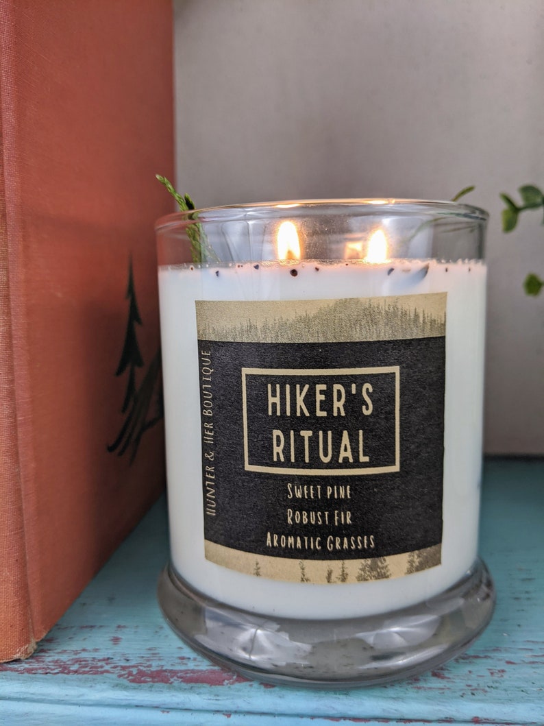 Wanderer Ritual Kerze Extra große Kerze Natur Kerze Etsy