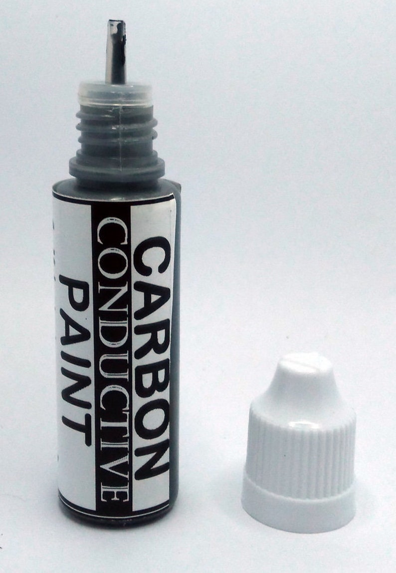 Carbon Conductive Paint Electric Paint Pen 15 Grams Make Etsy