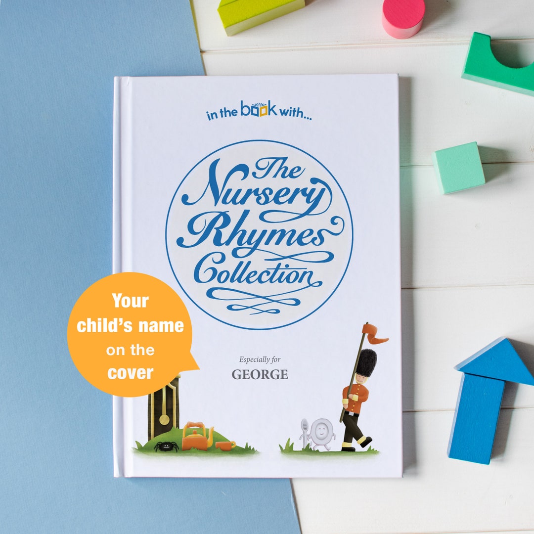 Personalized Nursery Rhyme Collection Book Momtobe Gift Etsy