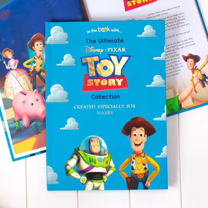 Personalized Toy Story Collection Book Disney Pixar Movie | Etsy