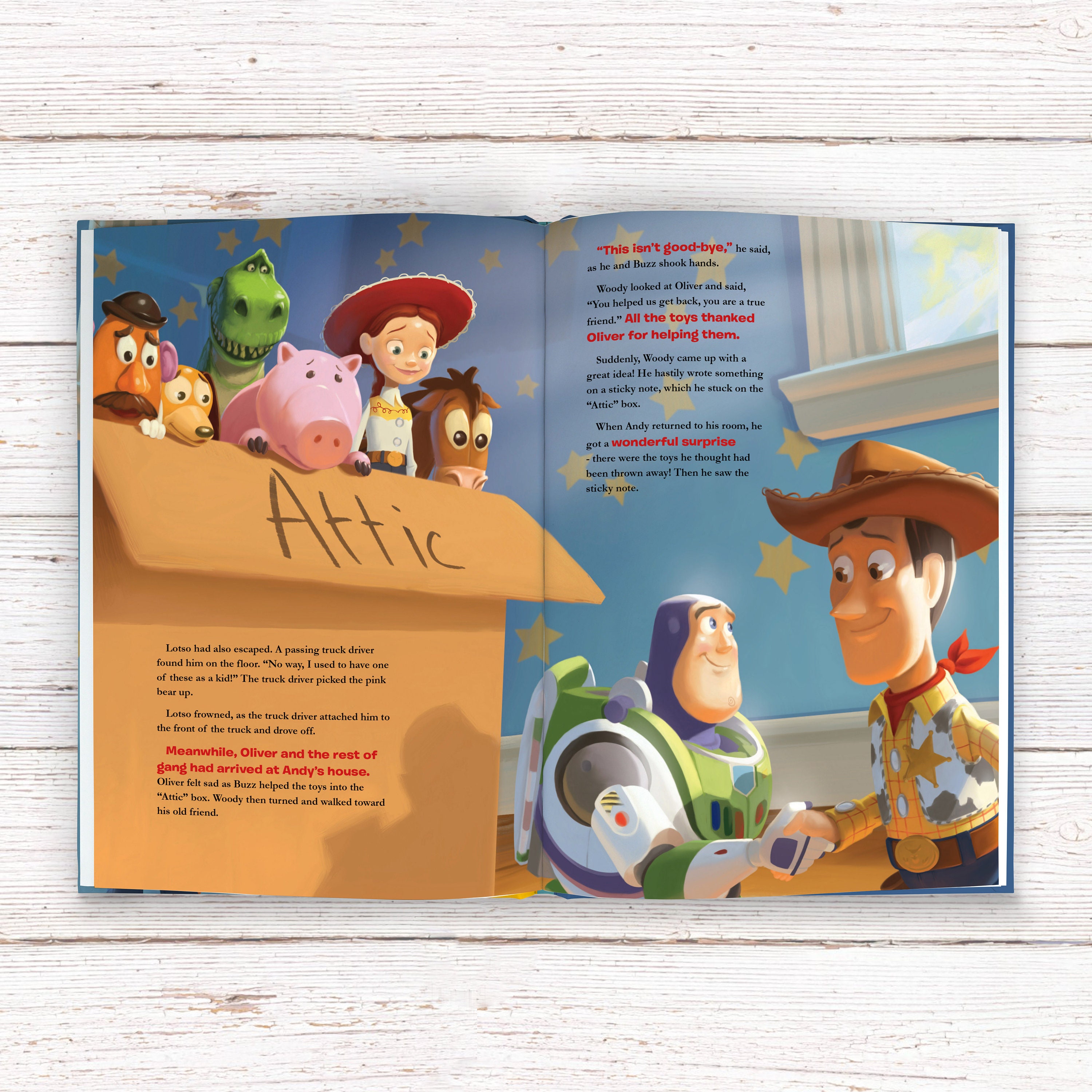 Personalized Disney Toy Story 3 Story Book Unique Gift Kid - Etsy