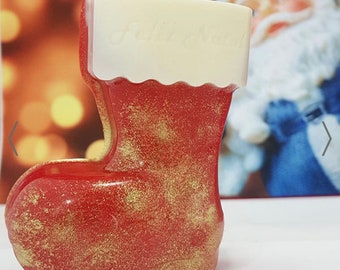 BWB 3 Piece Santa Boot Silicone Mold