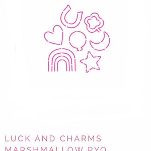 BakeArt Stencils Lucky and Charms PYO Cookie Stencil