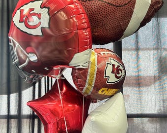 Ramo de globos de los Kansas City Chiefs