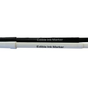 Dual Tip Edible Ink Marker 2 Markers Black and White