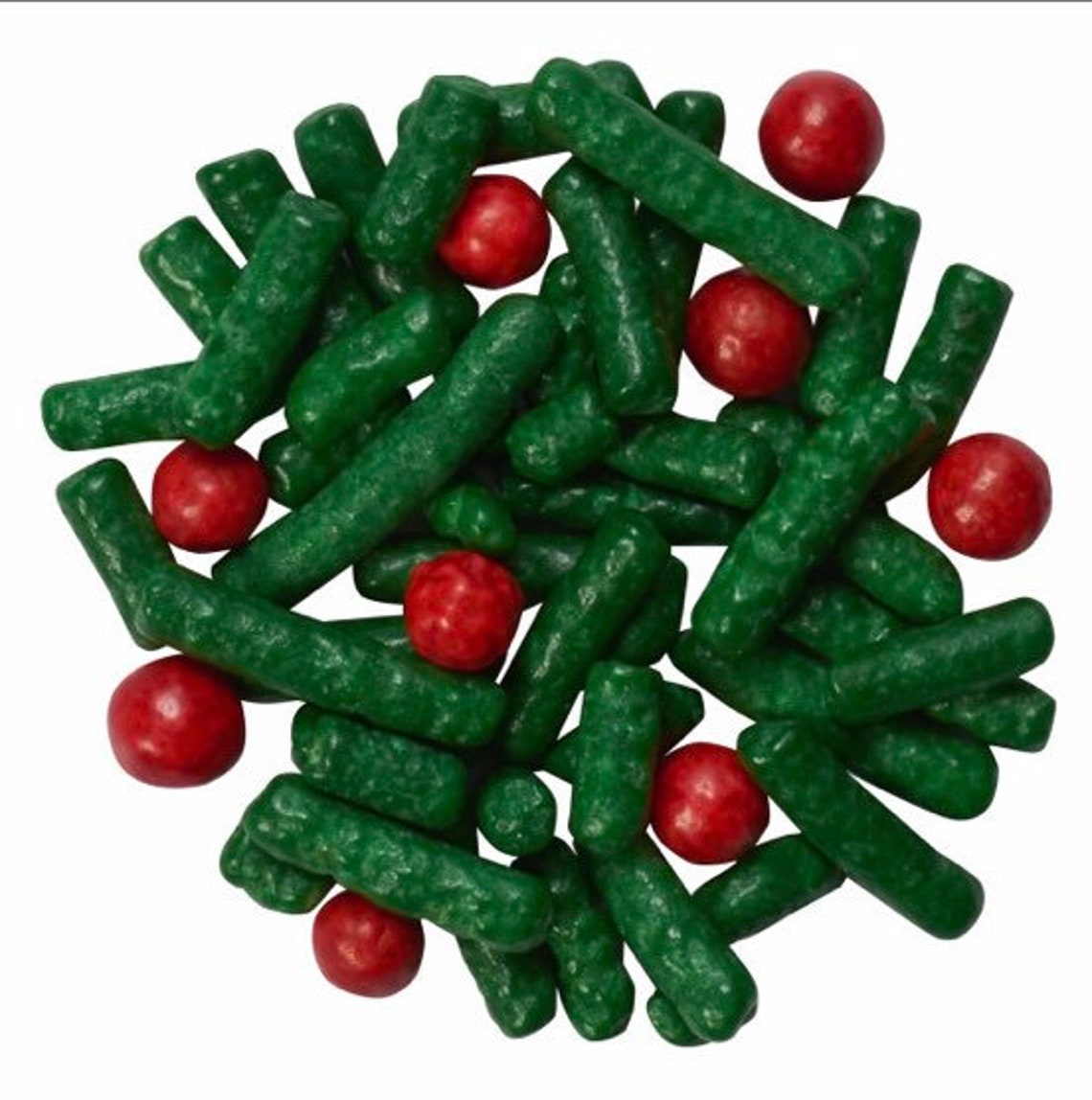 Holly and Berry Sprinkle Mix Etsy