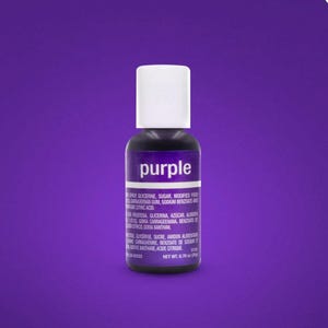 ChefMaster Purple Color Gel