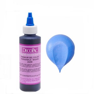 DecoPac Periwinkle Premium Gel Color