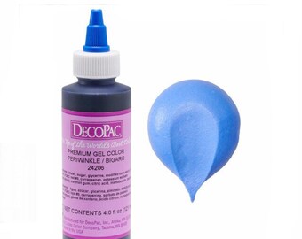 DecoPac Periwinkle Premium Gel Color
