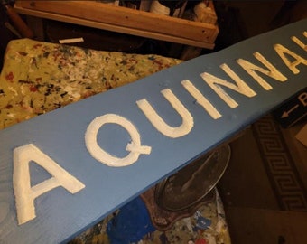Entering Aquinnah Sign