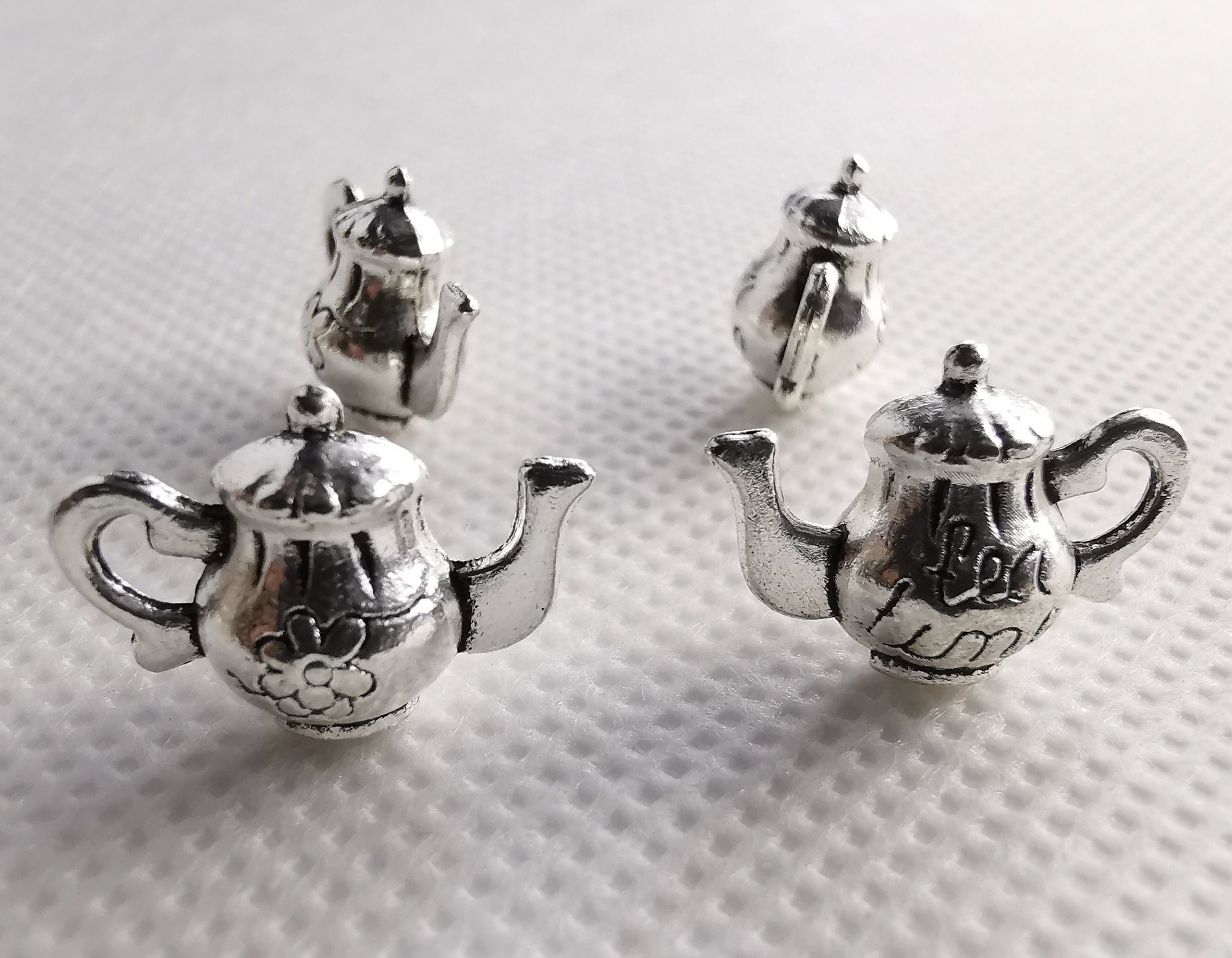 Teapot antique silver charms pendants jewelry marking DIY 19*17mm 20/50pc Teapot antique silver charms pendants jewelry marking DIY 19*17mm 20/50pc