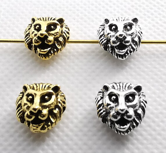 Lion head spacer best sale beads