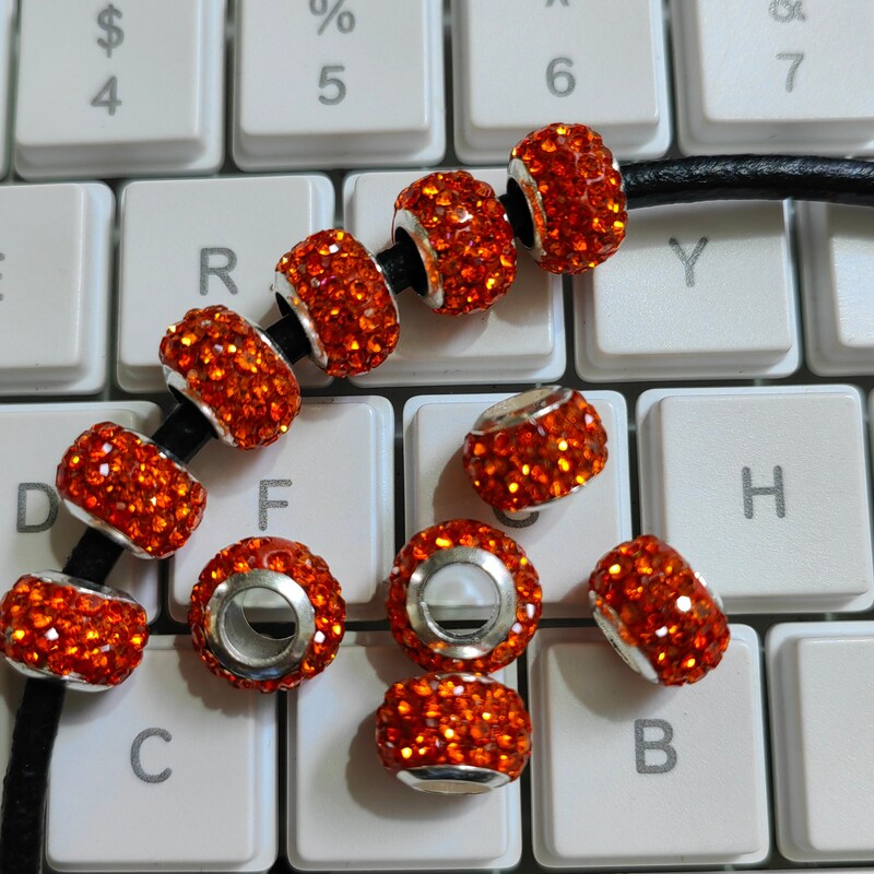 Orange Rhinestone - Etsy