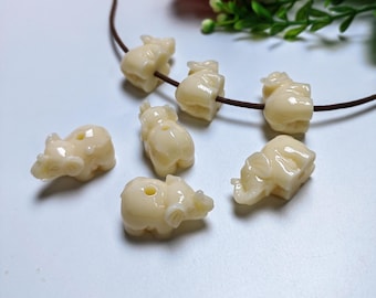 27x15mm 3D Resin Elephant Beads, Lucky Elephant Beads, Animal beads, 5 or 20Pcs Optional,  DIY Elephant Jewelry, B703