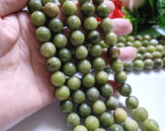 Lot De Perles En Jade Facetté Ovale 14x10mm Vert émeraude - Environ 27 Pièces Sur Fil De 39cm