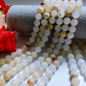 Cuentas lisas de jade malayo, cuentas redondas de piedras preciosas, 6 mm 8 mm 10 mm para elegir, cuentas de pulsera, hebra completa de 15&quot;, fabricación de joyas diy, A645