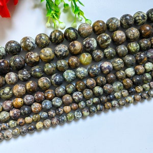 Smooth Brazilian Opal Round Beads, Gemstone Beads. Stone Beads, 6, 8, 10, 12mm To Choose From, 15.5&quot; Full Strand, DIY Jewelry Making, A659