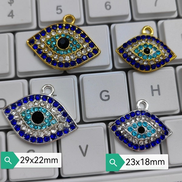 Evil Eye Charms Bulk Etsy