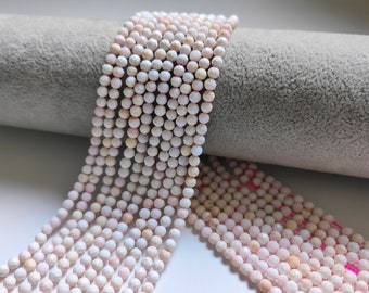 Perline Di Conchiglia Rotonde Ricostituite Da 8 Mm - Filo Intero - Foto 3