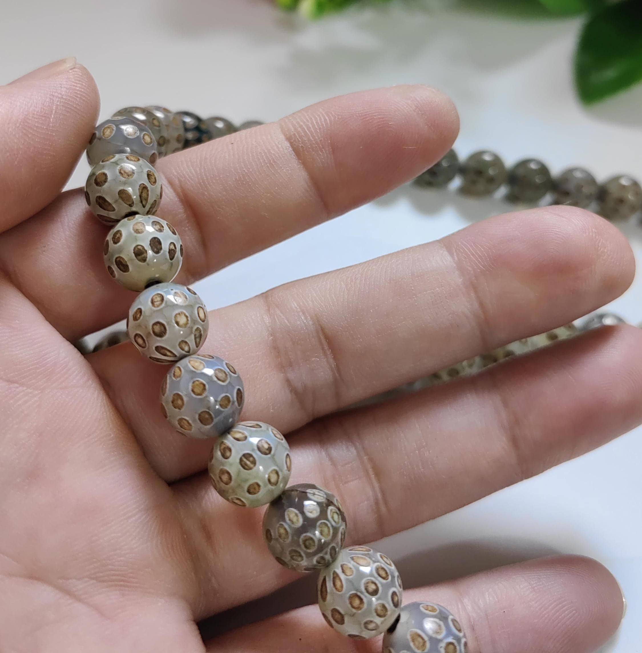 Green Spot Agate - Etsy Canada