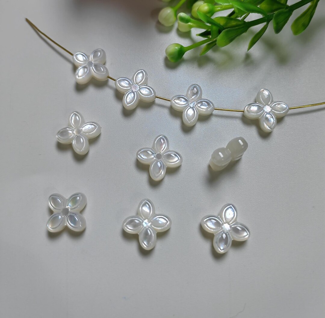 フランスアンティーク マザーオブパール パース ケース 花柄 彫刻