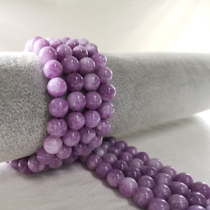 Smooth Malay Jade Beads, Gemstone Beads, 6mm 8mm 10mm To Choose From, Stone Beads, DIY Jewelry Making, 15&quot; Full Strand, A170