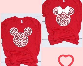 Disney Shirt, Disney Valentine Shirt, Disney Family Valentine Shirts, Cute Disney Valentine Shirts, Toddler - 4X