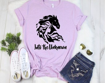Disney Frozen Shirt, Disney Frozen Birthday Shirt, Into The Unknown, Frozen shirts, Disney Shirts, Elsa Shirt
