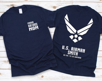 Officially Licensed Air Force Shirt, Air Force Graduation, Air Force Matching Family Shirts, U S Airman Shirt, Air Force Shirt, NEW VERSION