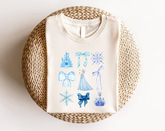 Elsa Shirt, Frozen Shirts, Princess Elsa Bow Shirts, Disney Girls Trip, Disney World Shirts, Disneyland Shirt, Princess, Frozen Sweatshirt