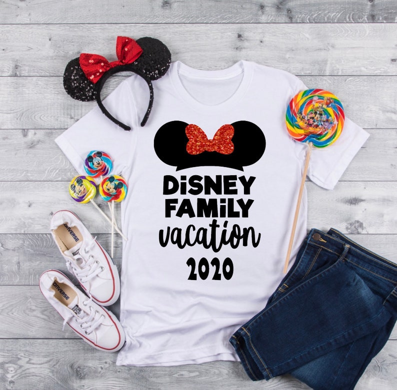 Disney Family Vacation 2020 2021 2022 Shirt Disney Vacation - Etsy