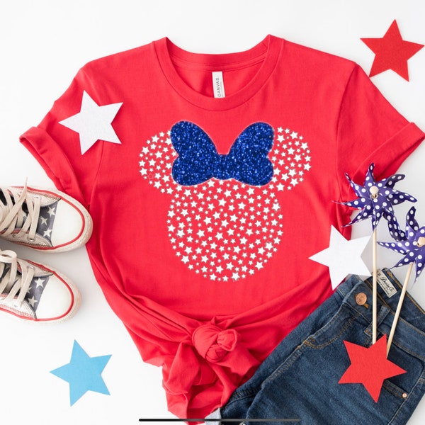 Disney 4th of July Shirts, Disney Patriotic Shirts, Disney Forth of July Shirts, Disney Family Matching Shirts Toddler-4X