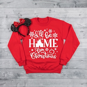 Disney Christmas Sweatshirt, Disney Sweatshirt, Disney Cute sweatshirt, Disney Christmas, Disney home Sweatshirt, DIsney Christmas