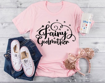 Fairy Godmother, Cinderella Shirt, Cinderella Fairy Godmother Shirt, Disney Family Matching Shirts, Disney Girls Trip