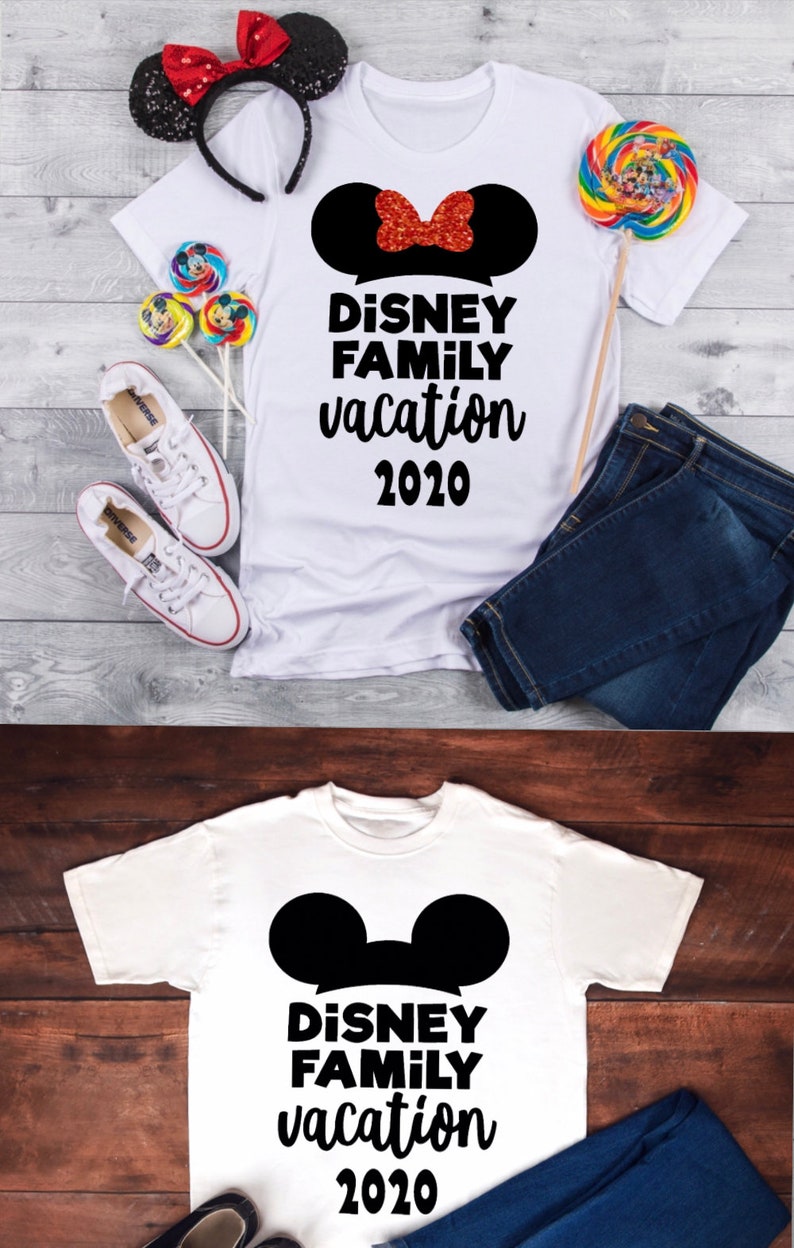 Disney Family Vacation 2020 2021 2022 Shirt Disney Vacation Etsy