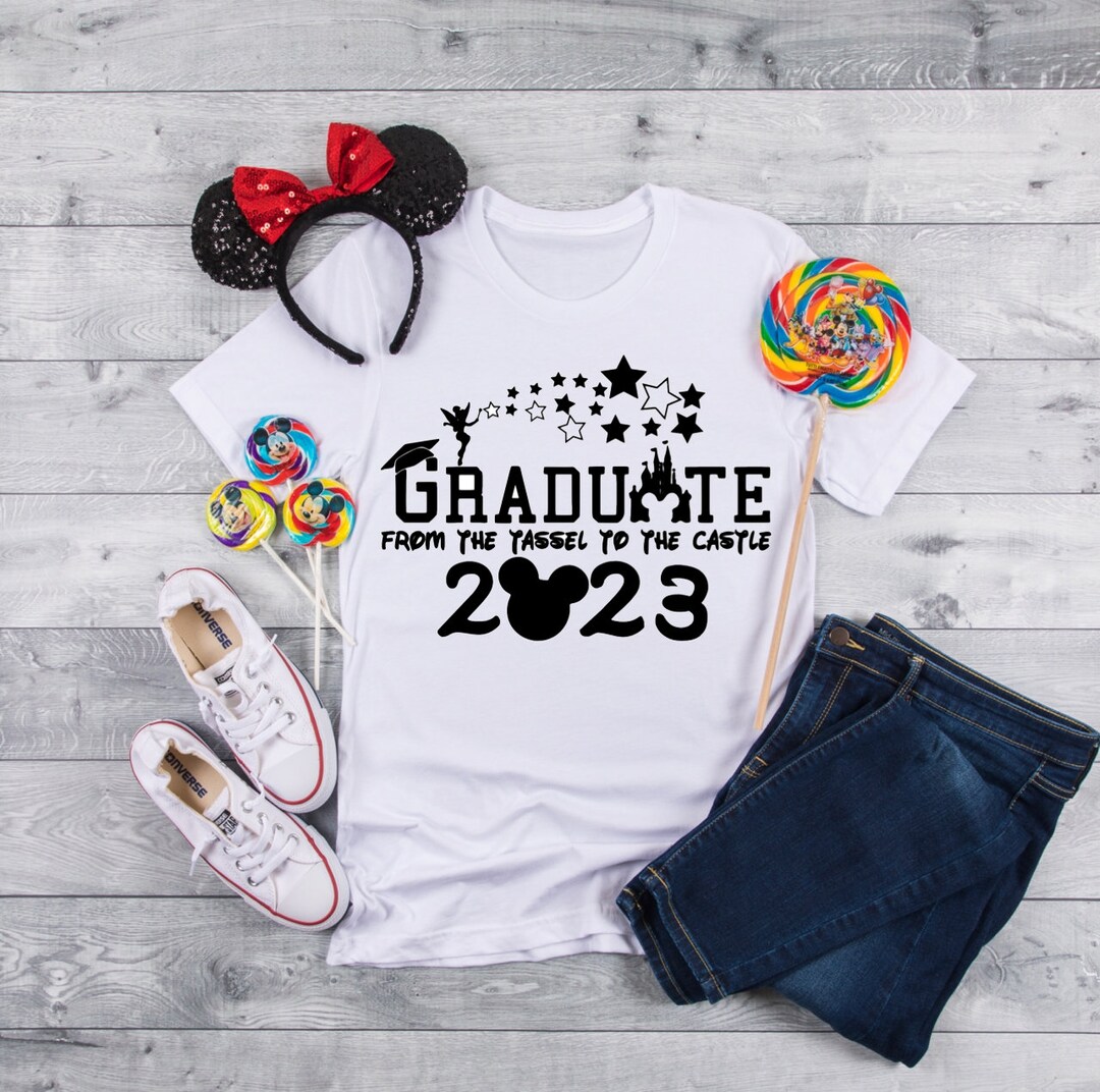 Disney Senior Shirt Disney Class of 2023 Disney Tassel to Etsy