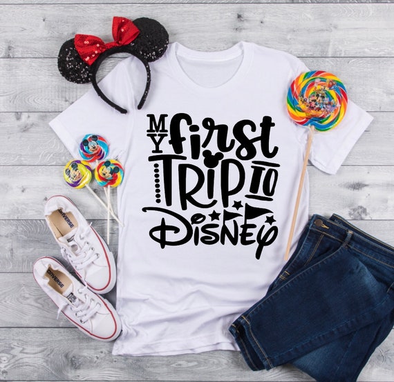 My First Trip to Disney Shirt, Disney Vacation Shirt, Kids Disney Shirt,  Disney Tank -  Canada