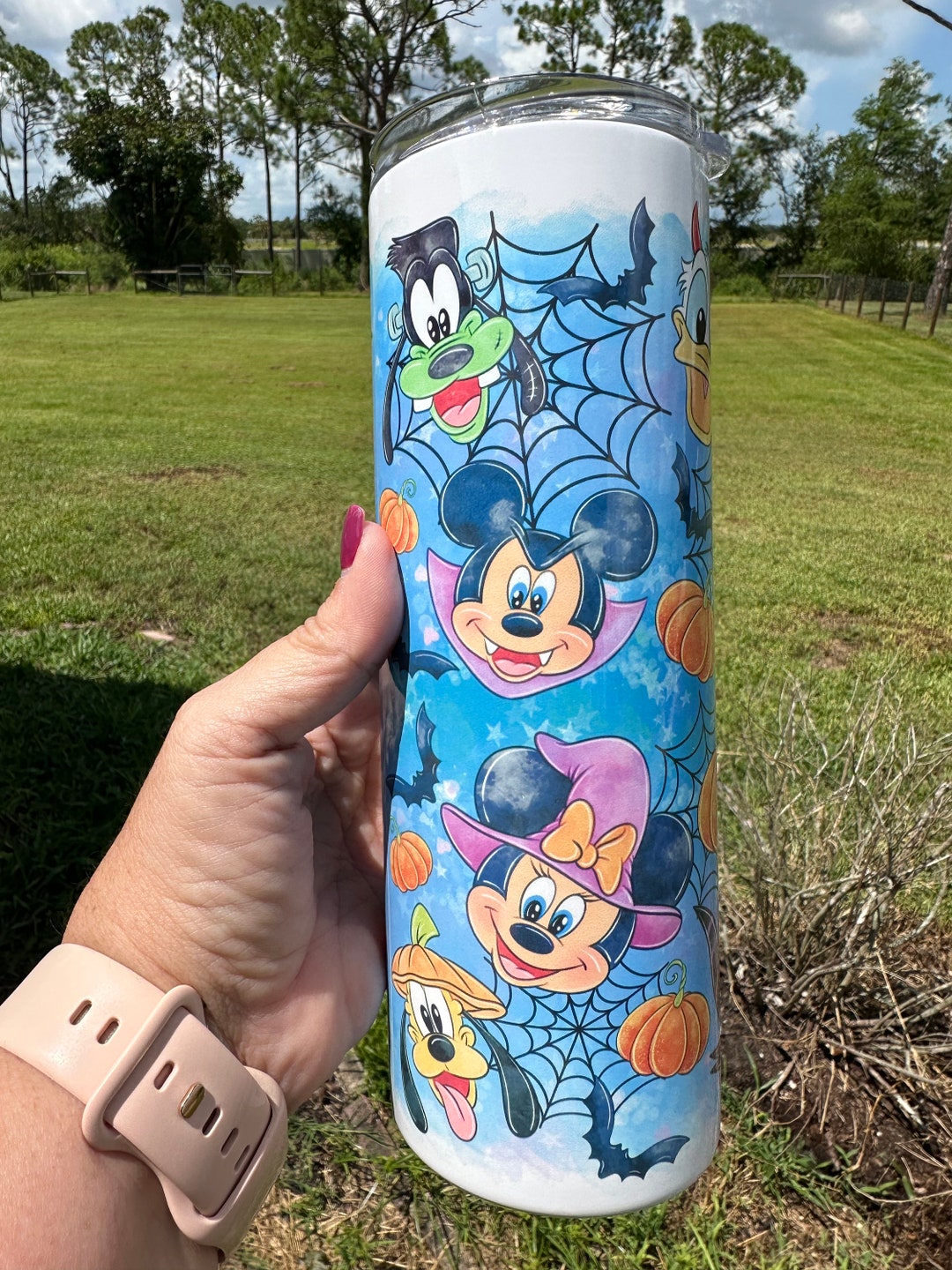 Custom Tumbler 20 Ounce Disney Halloween Tumbler Disney Tumbler Disney