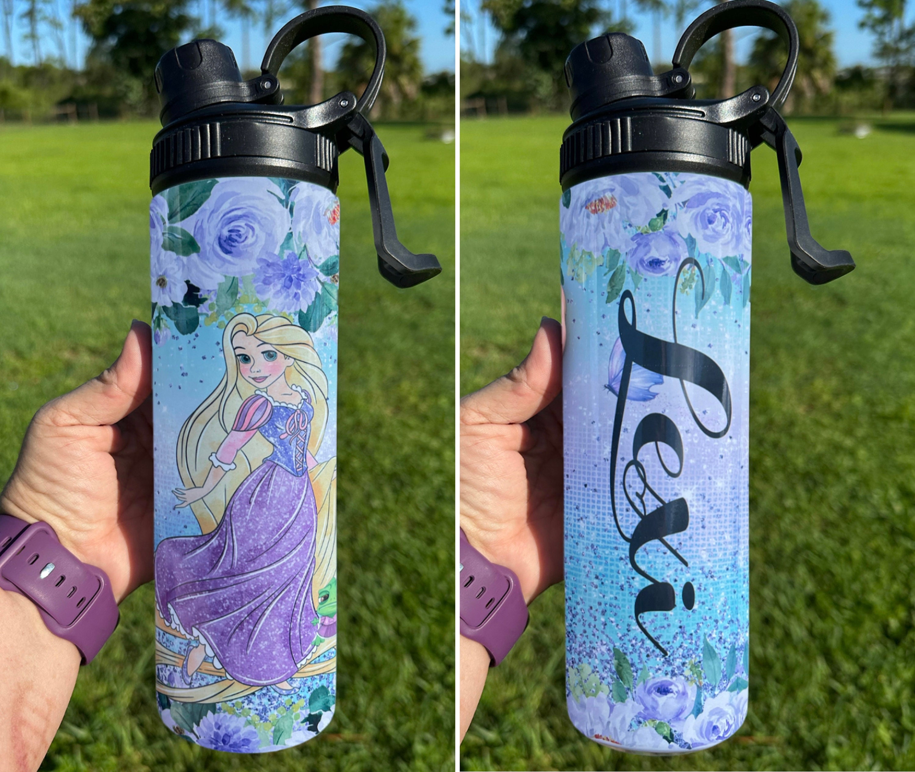 Rapunzel Inspired Hydroflask Sticker Sticker for Sale by caseelynn