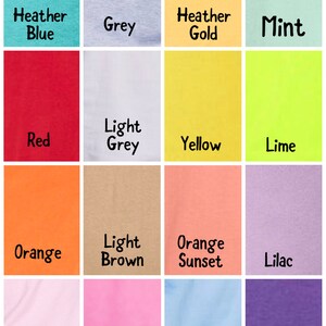 Puede incluir: Una carta de colores que muestra 16 colores de tela diferentes. Los colores son: Azul jaspeado, Gris, Oro jaspeado, Menta, Rojo, Gris claro, Amarillo, Lima, Naranja, Marr&oacute;n claro, Naranja atardecer, Lila, Rosa claro, Rosa, Azul cielo y Morado.