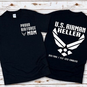 Officially Licensed Air Force Shirt, Air Force Graduation, Air Force Matching Family Shirts, U S Airman Shirt, Air Force Shirt