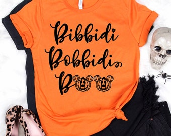 Disney Halloween Shirt, Bibbidi Bobbidi Boo, Not So Scary